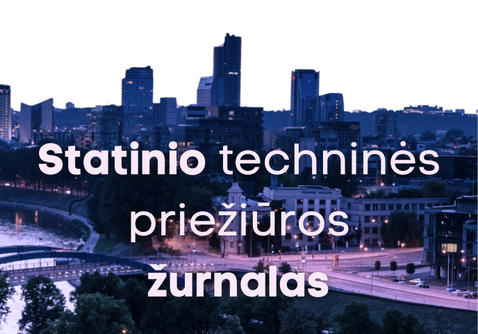 Statinio techninės priežiūros žurnalas Vilniaus mieste